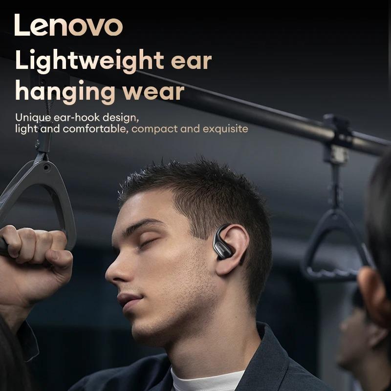 Lenovo EA305 New OWS Wireless Bluetooth Headset V5.4 Stereo Surround Gaming Music Headset Waterproof Sports Ear Hook Headset