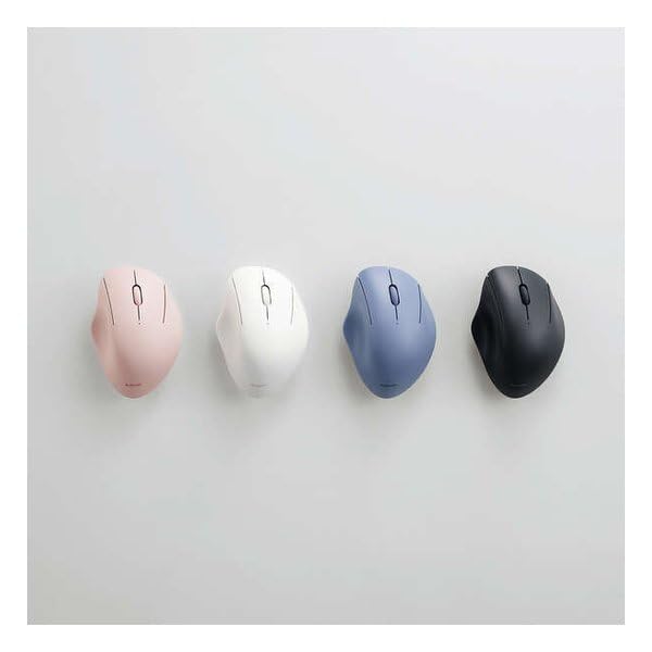 ELECOM SHELLPHA Wireless 3 Small Quiet Multi-Touch Mouse, Buttons, Size, Antibacterial, Design, Black, M-SH11MBSKXBK