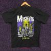 Misfits Earth A D T Shirt Size Extra Large Vintage Washed Streetwear Comfortable Slightly Top For Everyday Wear Graphic Stylish