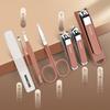 New anti-splash nail clippers 8-piece set, household nail clippers, high-end nail clippers, tools, gift set