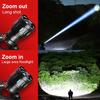 High Power LED Headlamp Headlight 30W Super Bright 1000M Long Range Rechargeable Head LED Light with Fluorescent Fishing Head Lantern