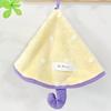 Coral Fleece Small Umbrella Hand Towel Hanging Type Cute Point Thickened Bathroom Water Absorption Quick Drying Towel Hand Towel