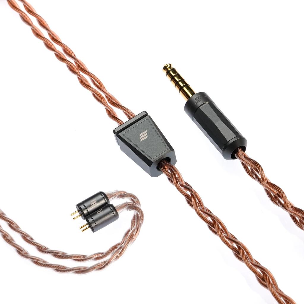 HiFiGo Signature Series Ares S Lite Effect Audio Earphones with EA Standard Copper Straight Copper for Improved Sound Quality Re-cable Connector,