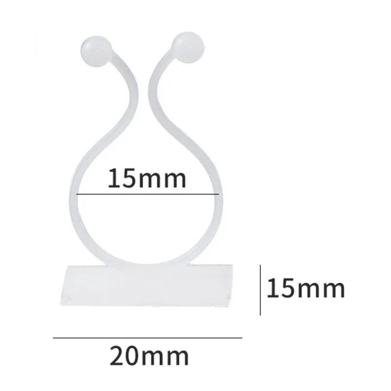 10pcs/set Plant and Green Plant Fixer, Green Basket Vine Climbing, Wall Hanging Style Household Universal Hook Plant Trellis