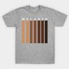Unisex Fashion TShirt Melanin Print TShirt Plus Size S-5XL T-Shirt 100%Cotton Tops O Neck Short Sleeve Tees