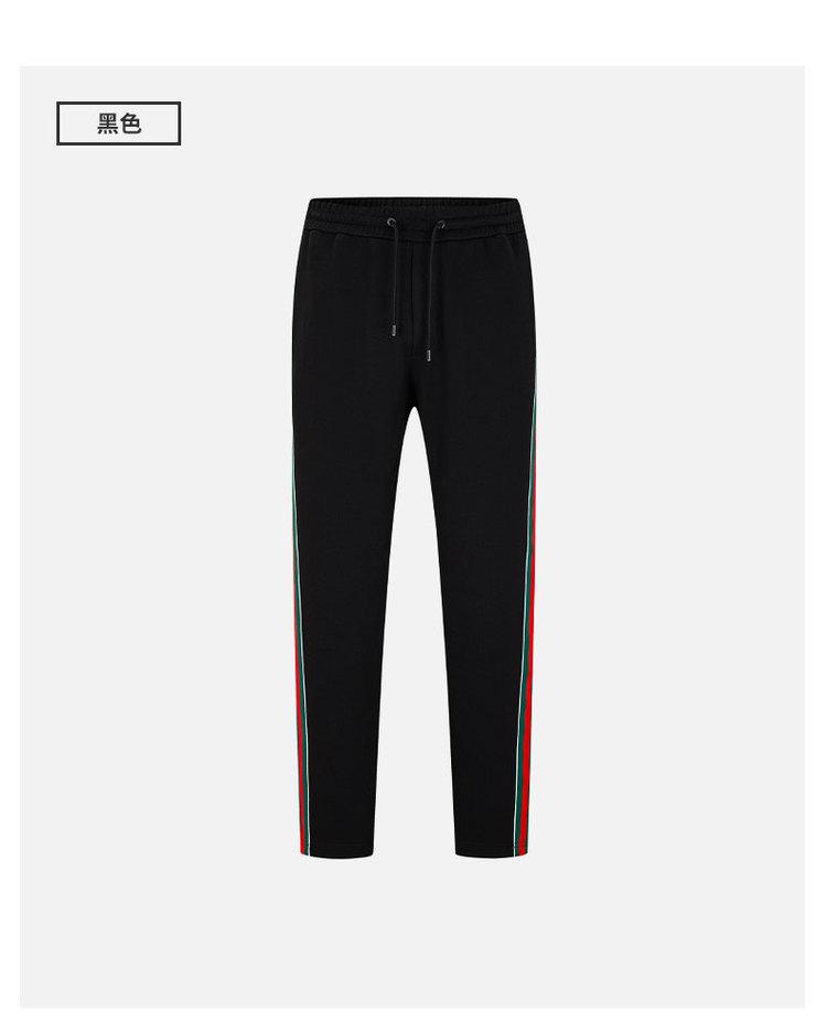 Men's Spring Clothing Embroidered Logo Sports and Casual Pants