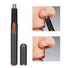 Pen Type USB Chargeable Eyebrow Nose Hair Trimmer Shaver Cutting Tool (Frosted Black)