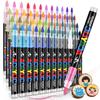 Acrylic Marker 48 Direct Ink Acrylic Paint Waterproof Acrylic Paint Pens for and Pens, Colors, Type, Water-Based Pens, Water-Based Markers, Glass,