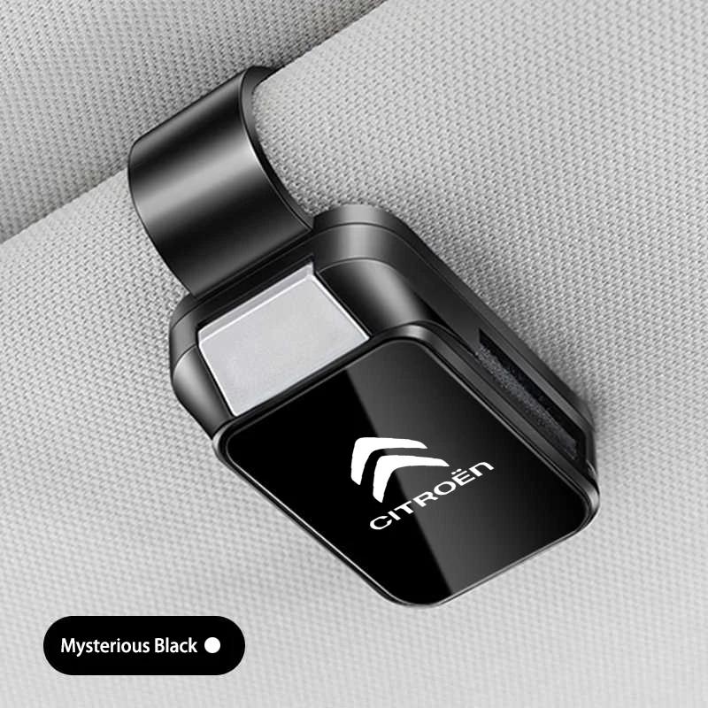Car Interior Sun Visor Eyeglasses Holder Sunglasses Clip For Citroen C4 C3 C2 C1 C5 DS3 Berlingo Xsara Grand Picasso Jumper