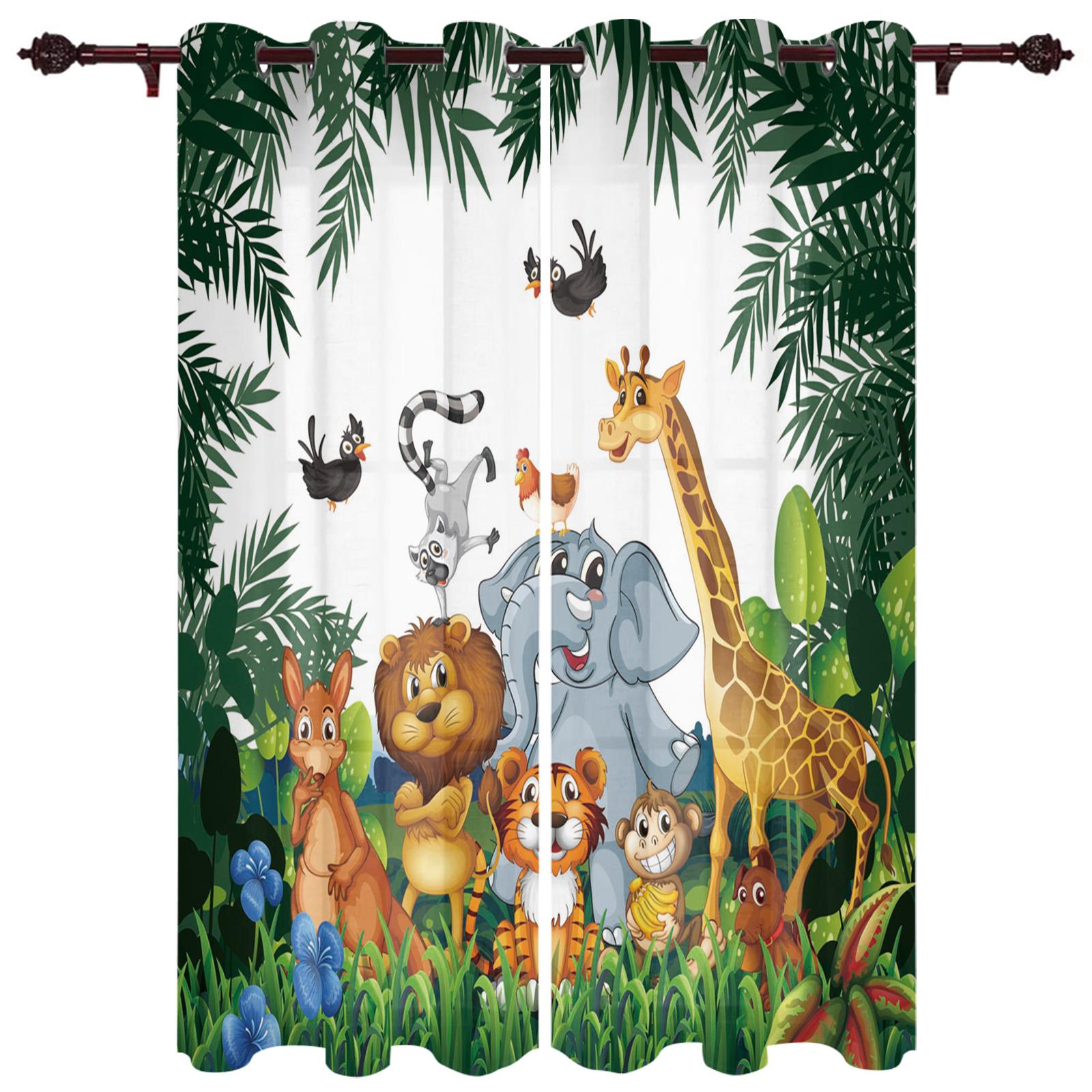 

Шторы на окна со снежинками из соснового леса, роскошный декор для гостиной, рождественские шторы для спальни, кухни, оконные шторы 135W x 60H(cm)