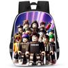 2026 new Roblox comfortable backpack with high-definition printed casual lightweight backpack