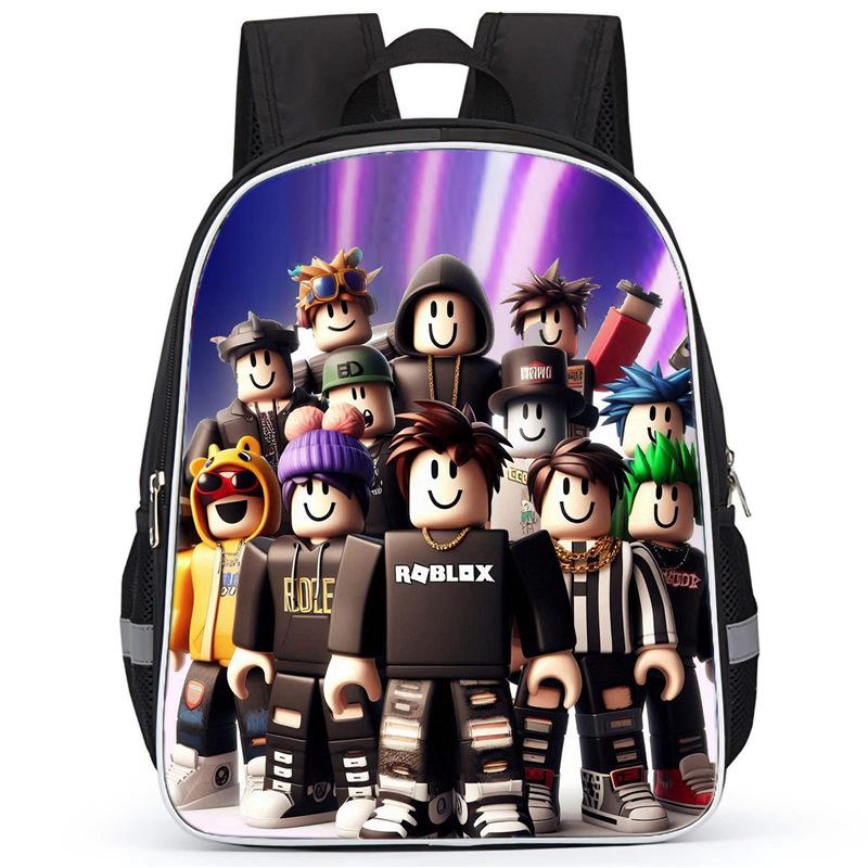 2026 new Roblox comfortable backpack with high-definition printed casual lightweight backpack