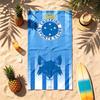 Cruzeiro Esporte Clube (19) Theme Beach Towel Sand Resistant Soft And Comfortable Suitable For The Pool Camping Yoga And Diving A Travel Essential