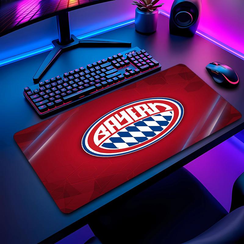 Tappetino per Mouse con Motivo Calcio Bayern Monaco No?Tappetino Mouse da Gioco Antiscivolo con Base in Gomma per Scrivania Ufficio Casa