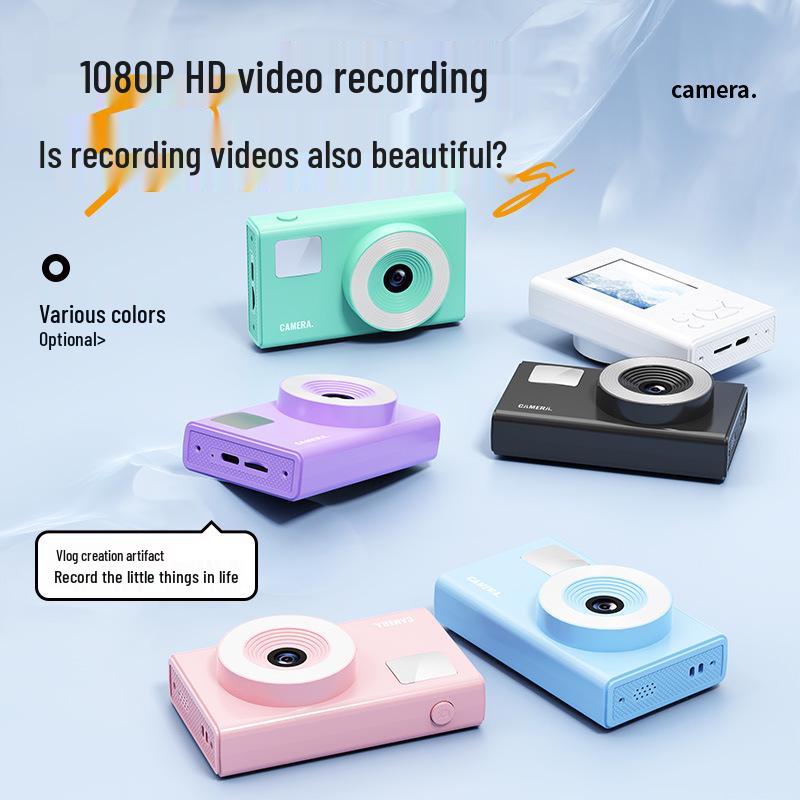 Compact HD Digital Camera with Long Battery Life - Ideal for Students and Home Use
