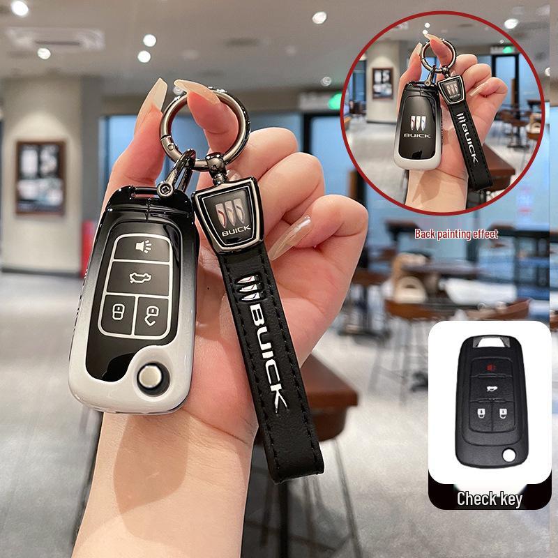 Buick Excelle Premium Key Case for Yue Lang, Ying Lang XT/GT, and Junyue/Junwei 2021 Models.