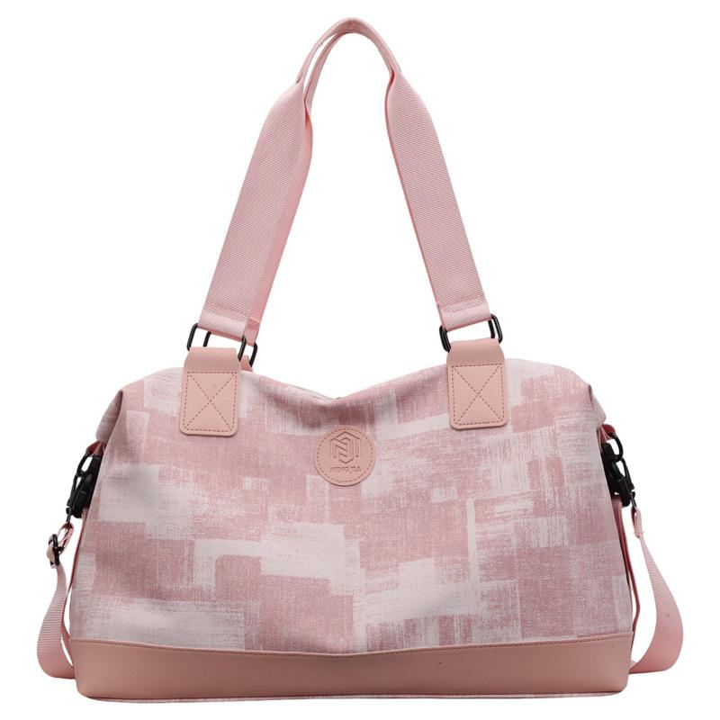 Große Kapazität Reise-Duffelbag für Damen Wasserdichte Sport-Tragetasche für Fitnessstudio Gepäck Schulter-Handtasche