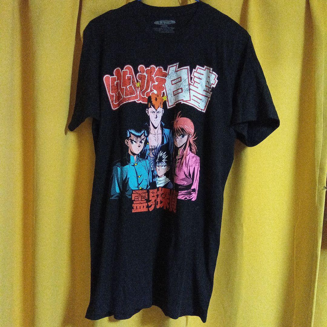 

[USED] BDDB Anime T-shirt Vintage Black Yu Yu Hakusho Showa Heisei M (38/40)