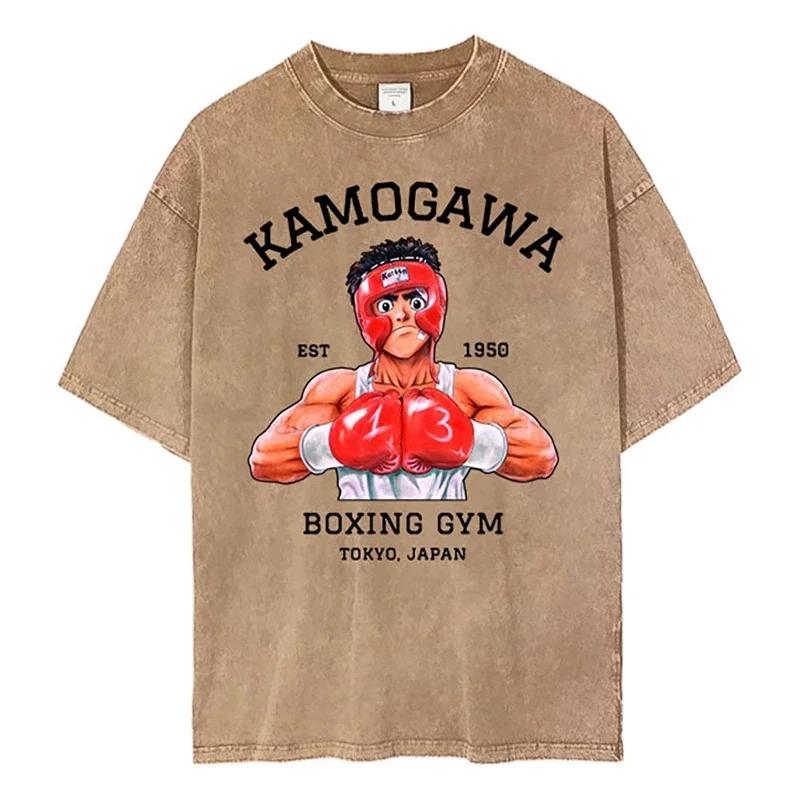 

Fashion Men Women T Shirt Harajuku Anime Dragon Ball Print Vintage TShirt Cotton Short Sleeve Pink Washed Tops Unisex Clothing S