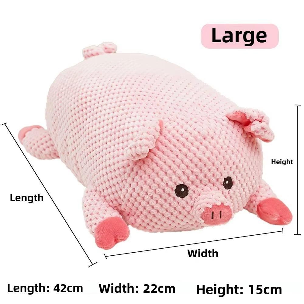 Cute Speak Up Squeaky Dog Corgi&Pig Animal Shape Pet Squeeze Sound Bite-resistant Portable Pet Chew Gift