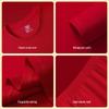Langsha Red Thermal Underwear Couple Gift Set