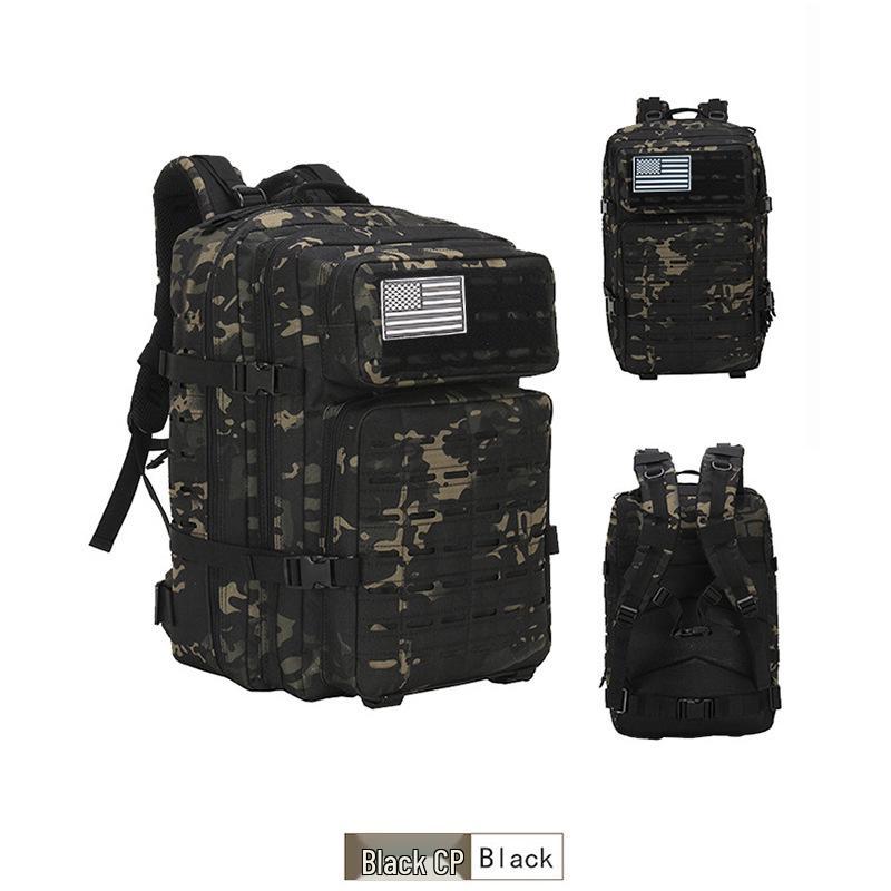Men's Outdoor Tactical Camouflage Backpack for Off-Road, Camping, Hiking, and Cycling