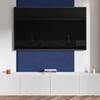 Self-Adhesive Vinyl Panel With Decorative Print 120x60 Cm Navy Blue
