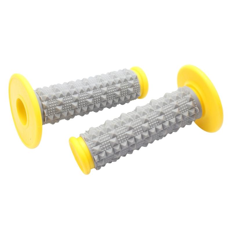 

Сменная подушечка для захвата, резиновая рукоятка для мотоцикла для питбайка, внедорожника, квадроцикла 50-250 куб.см, 7/8 , противоскользящая рукоятка газа жёлтый