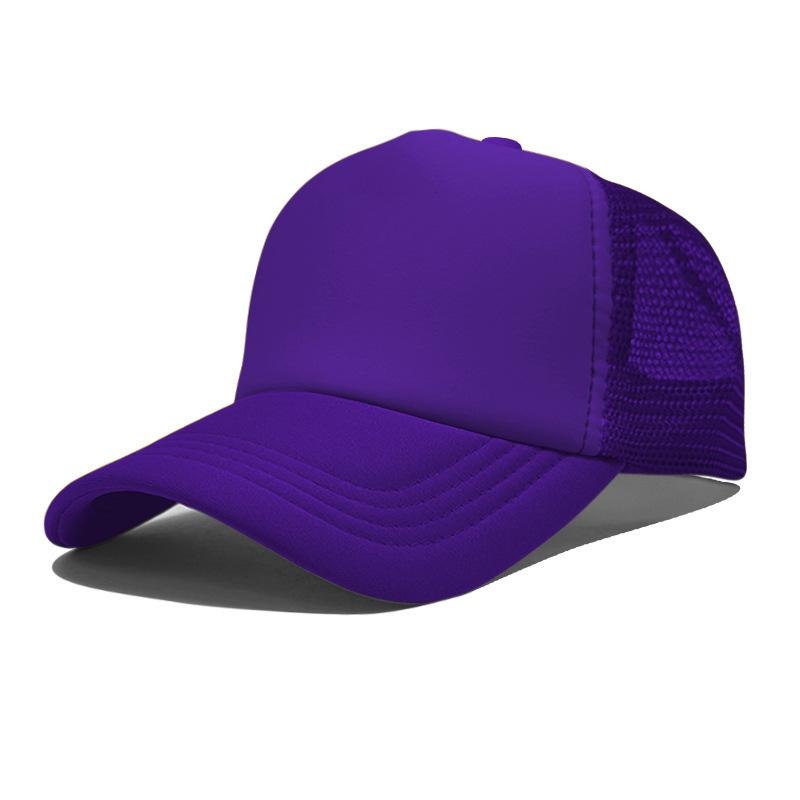 High Quality Custom LOGO 5 Panel Mesh Baseball Cap Print Embroidery Sponge Foam Trucker Hats