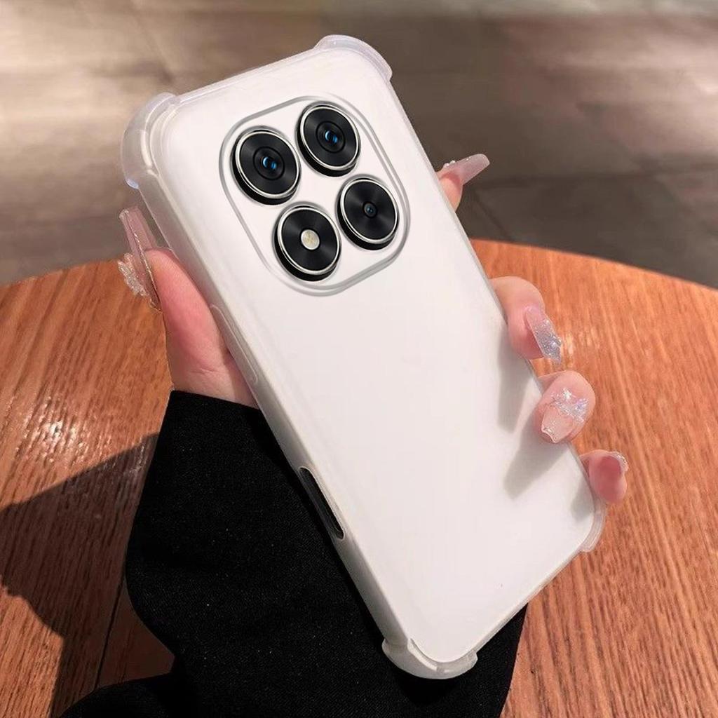 Case for Xiaomi Redmi Note 15 Pro+,Pro 5G,15 5G,POCO M8 Pro 5G,M8 5G Translucent Frosted Matte Casing 4-Corner Airbag Shockproof Bumper Cover