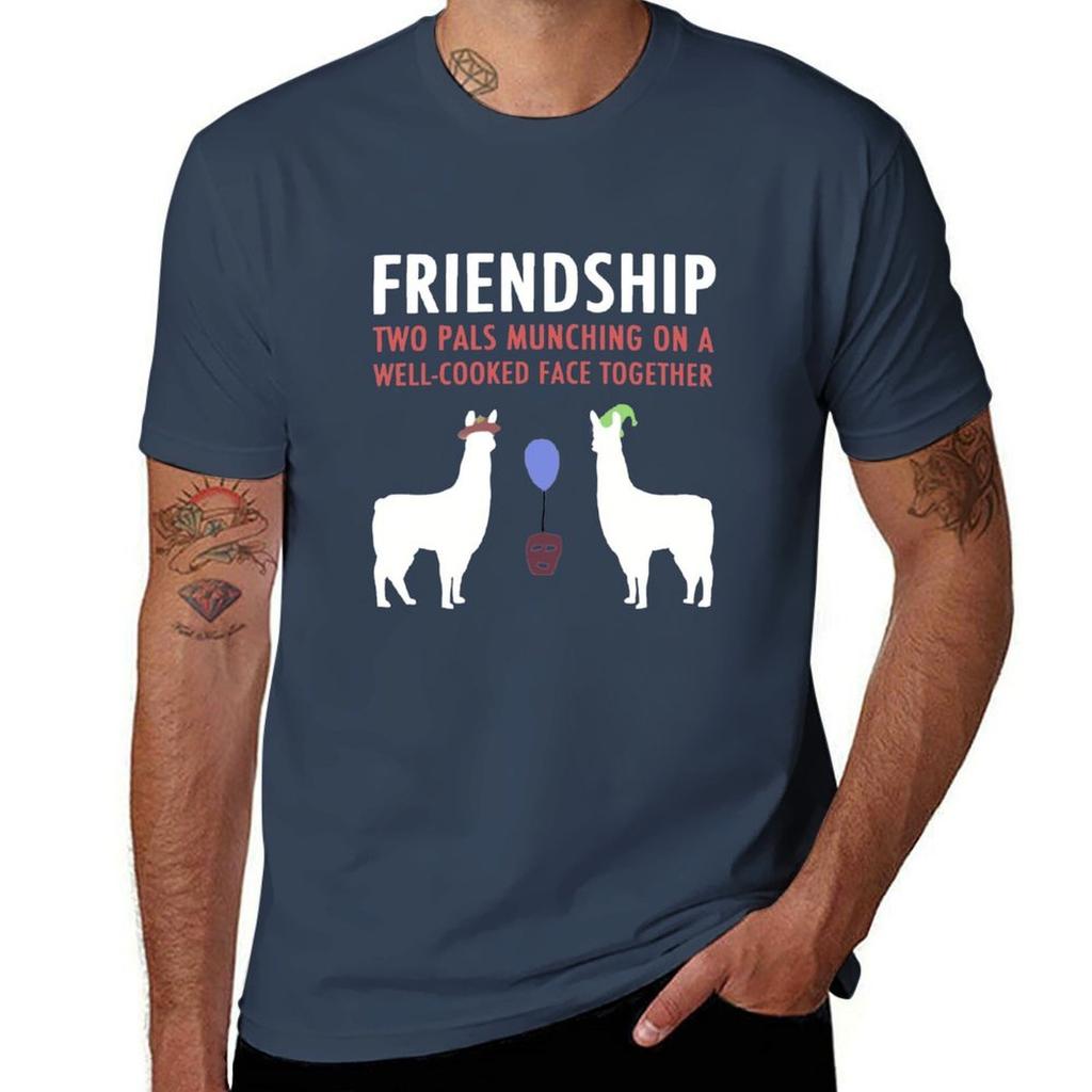Llamaswithhats Tshirt Large Size Casual Short Sleeve Top