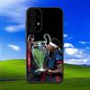 Fußball 10 Für N-NeYmAr Handyhülle Für Samsung Galaxy A13,A21s,A22,A31,A32,A52,A53,A71,A80,Weiche Schwarze Hülle