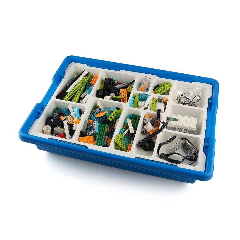 280Pcs Robotics Building Blocks Set - STEM Educational Construction Toy with Organizer Box & Manual Bricks Kids Gift