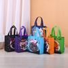 Large Capacity Halloween Gift Bag Ghost Printed Pumpkin Bag  Party Supplies