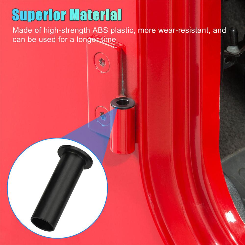 New Door Hinge Pin Liners Bushings Kit For Jeep Wrangler TJ YJ CJ LJ 1986-2006
