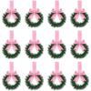 Waterproof Bowknot Decorations Plastic Door Hangers Creative Space Arrangem