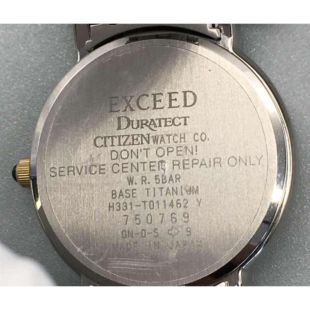 Used CITIZEN H331-T011462Y CITIZEN Watch ECO DRIVE