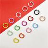 Colored Open Jump Rings for DIY Jewelry & Keychains - 8mm