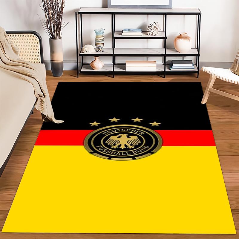 German Football Federation Logo Rug Non-slip rug suitable for living room and bedroom sofas