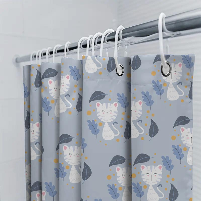 Home Shower Curtains For Bathroom Waterproof Fabric Modern Nordic Style Bathroom Curtains Shower Curtain 180X200
