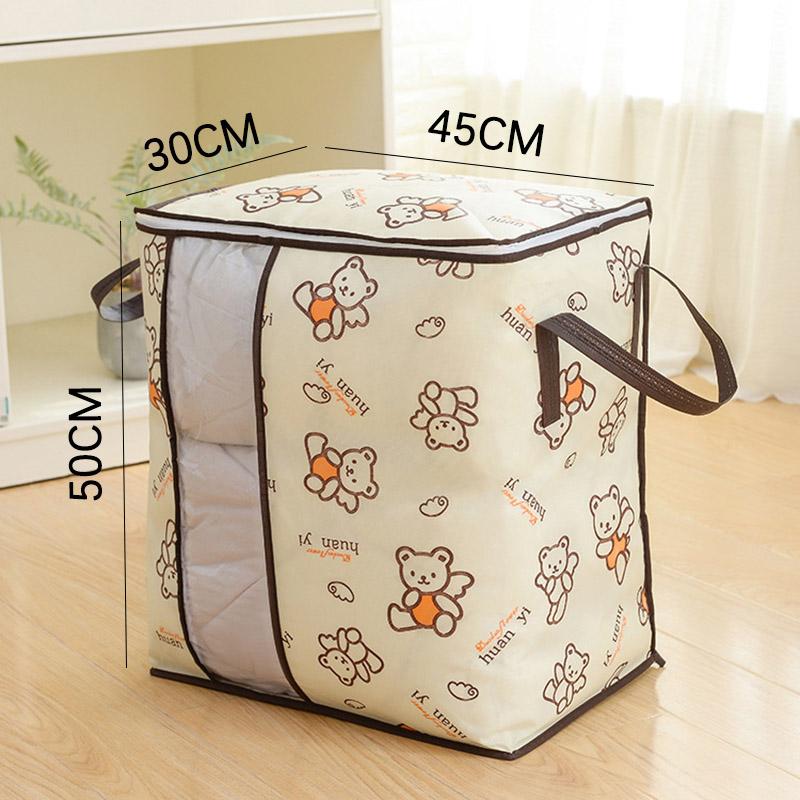 Quilt Storage Bag Household Wardrobe Quilt Clothes Organizer Large Capacity Blanket Sorting Bags Dust-proof Moving Bag