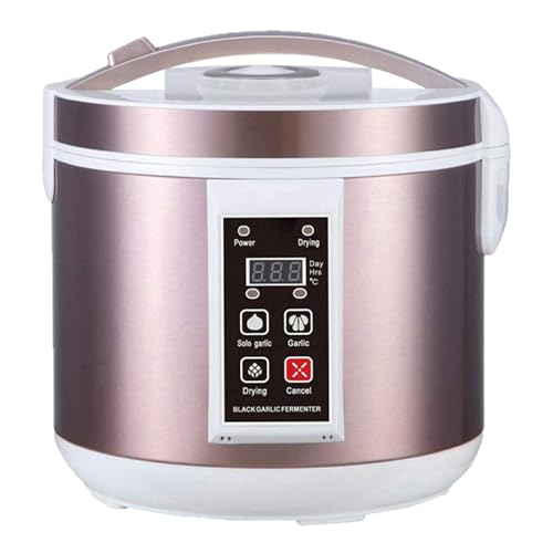 

[Tokyo Deco] Black Garlic Fermenter, Max Fermentation Capacity 2kg, 3-Sided Heating, White/Pink [Easy Homemade Black Garlic Fermentation!] Healthy Hom