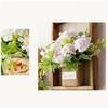 Simulated Flower Wall Hanging Picture Frame 3D Handmade Imitation Flowers Decoration  Wall Hanging