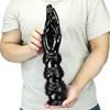 Big Black Dildo Penis Anal Plug Fisting BDSM Sex Toy Women's Masturbator Anal Dilator