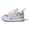 adidas Originals ZX 700 HD Durable Breathable Low-Top Sports Casual Shoes Baby Sneakers Pink White GZ7518