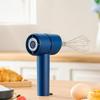 Electric Egg Beater Rechargeable Home Handheld Small Wireless Egg Beater Baking Cream Electric Whip Blender Hand Mixer For Cakes