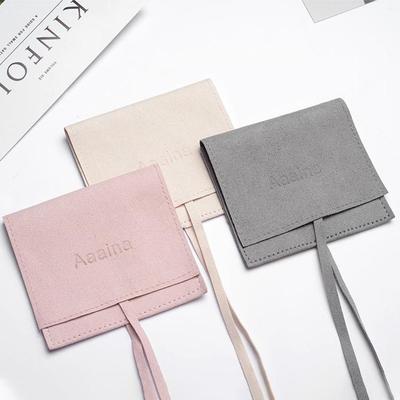 Samtbeutel mit Kordelzug aus Mikrofaser für Schmuck, Perlen & Geschenke