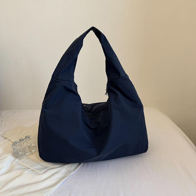 Street Style Womens Nylon Shoulder Bag With Durable Stitching And Mobile Pocket