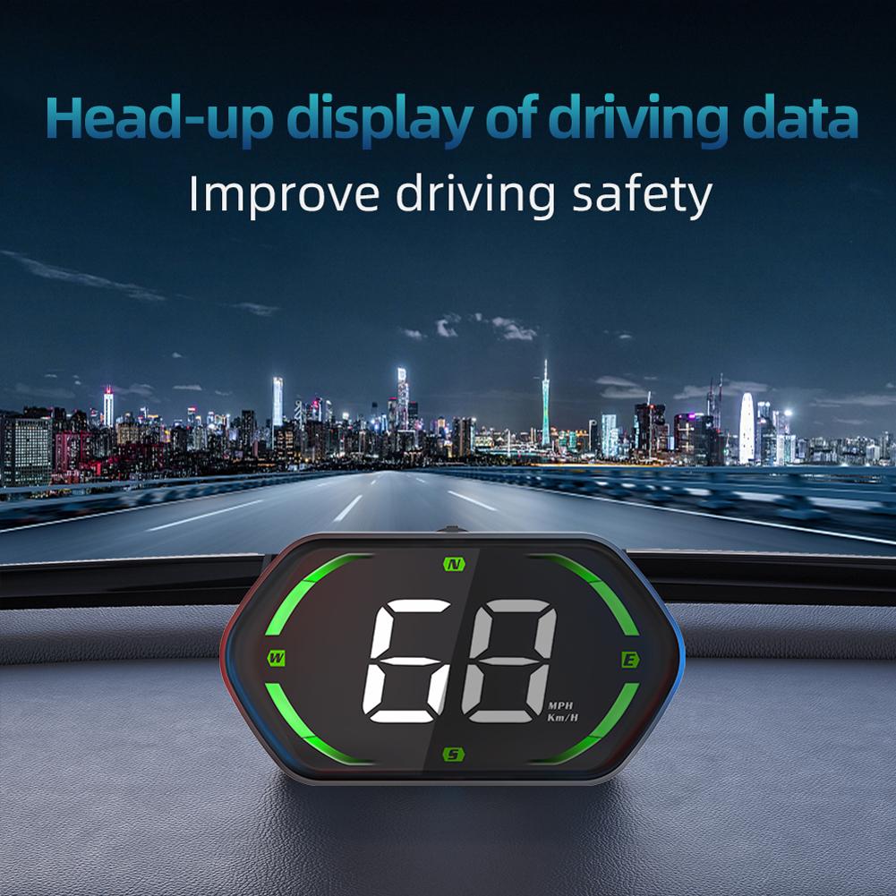 Head Up Display GPS Digital Speedometer Speed Meter for All Car Truck Plug and Play Auto Part