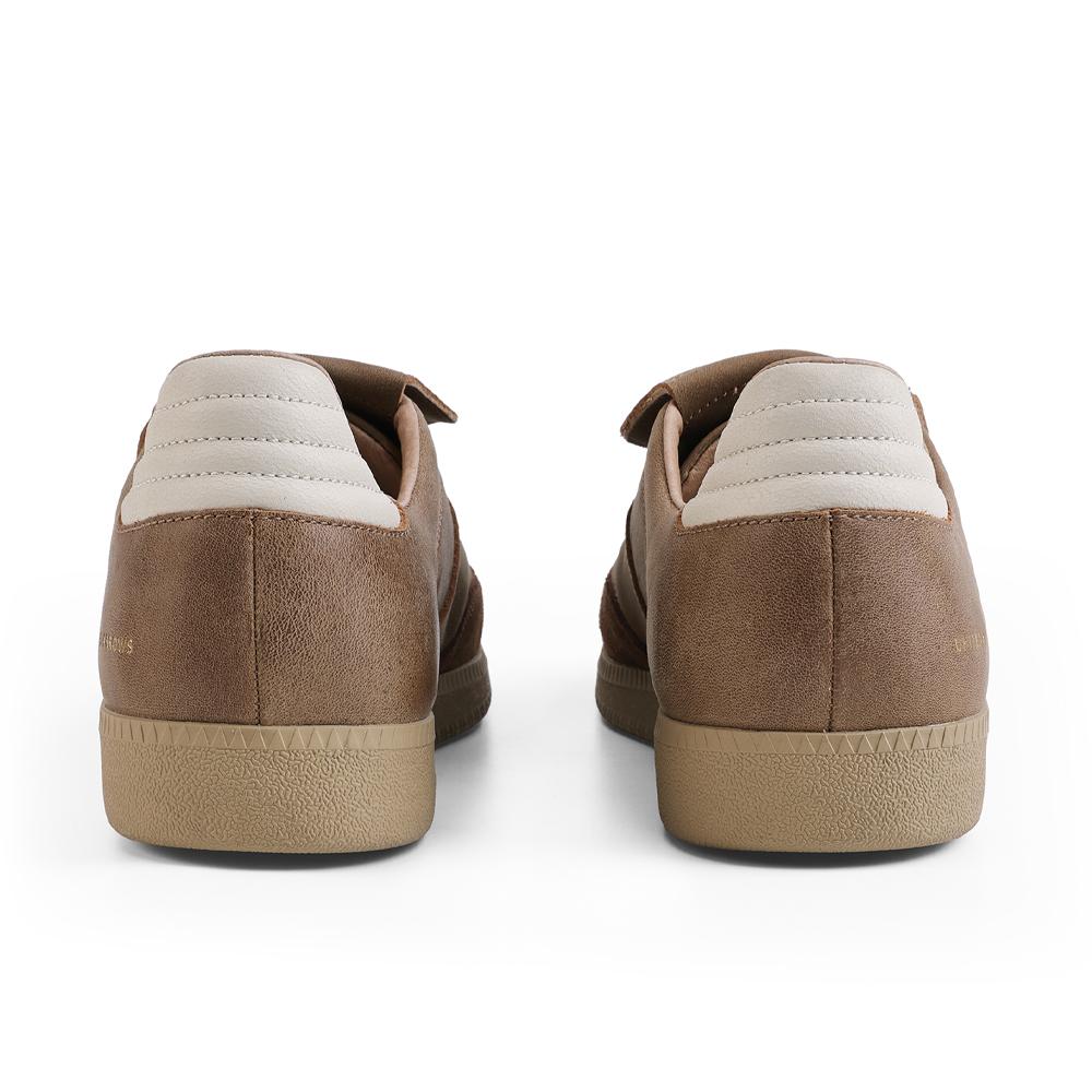 UNITEDARROWS x PANE Abriebfeste Rutschfeste Niedrige Freizeitschuhe Unisex Braun PN5238BRN20B